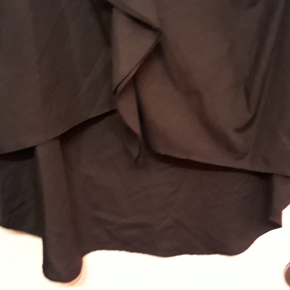 Black Ruffle Blouse - Picture 2 of 2